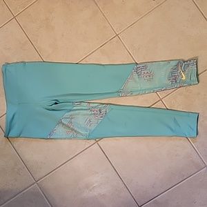 Nike Girls Leggings Size M - Mint